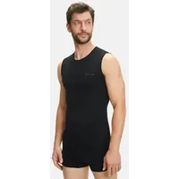 Falke Singlet Herren Unterhemd, schwarz
