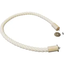 Nobby Sitzseil Baumwolle weiß L: 120 cm, Ø 28 mm