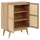 OTTO home Bridget Highboard 87 x 110 x 39 cm Beige / Braun