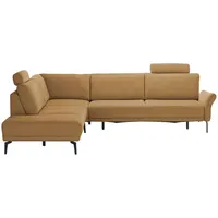 meinSofa Ecksofa  Jenny , gelb , Maße (cm): B: 309 H: 87 T: 254.0