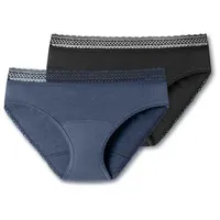 SCHIESSER Perioden Slip Secret Care in schwarz - flieder) | Gr.: 50-52