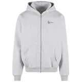 Karl Kani Chest Signature Essential Os Zip Hoodie Herren Grau XS