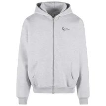 Karl Kani Chest Signature Essential Os Zip Hoodie Herren Grau XS