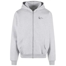 Karl Kani Chest Signature Essential Os Zip Hoodie Herren Grau XS
