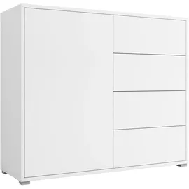Mirjan24 Gesita K1D4SZ 100 x 93 x 41 cm Weiß