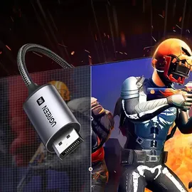 UGREEN CM556 USB-C – Displayport 8k Hdr 3m, Grau