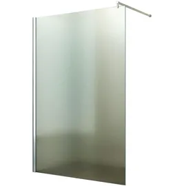 FA-Bausysteme Walk-In Glas Dusche Vollsatiniert 60 cm