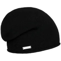 Seeberger Kaschmir Beanie schwarz