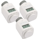 IOIO 3 Stück IOIO HT 2000 Elektronischer Thermostat Heizkörperthermostat spart bis 30% Heizkosten