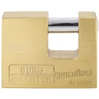 Burg Wächter 28680 Vorhängeschloss 70.00 mm verschieden schließend Messing Schlüsselschloss