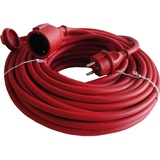 Unitec Gummi-Verlängerung Ho7RN-F3G1,5 mm2, 25m, rot