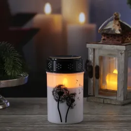 MARELIDA LED Grablichter Pusteblume 12 cm 2 St. weiß