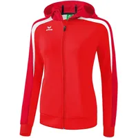 Erima Liga 2.0 Trainingsjacke mit Kapuze Damen rot 38