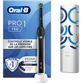 Oral B Pro 1 750 Design Edition + Reiseetui Ring