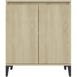 vidaXL Sideboard, Sonoma-Eiche 60x35x70 cm Holzwerkstoff