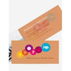 Einladung zur Konfirmation selbst gestalten mit Spruch und Fotos im Onlinedesigner bei Meine-Kartenmanufaktur.de
