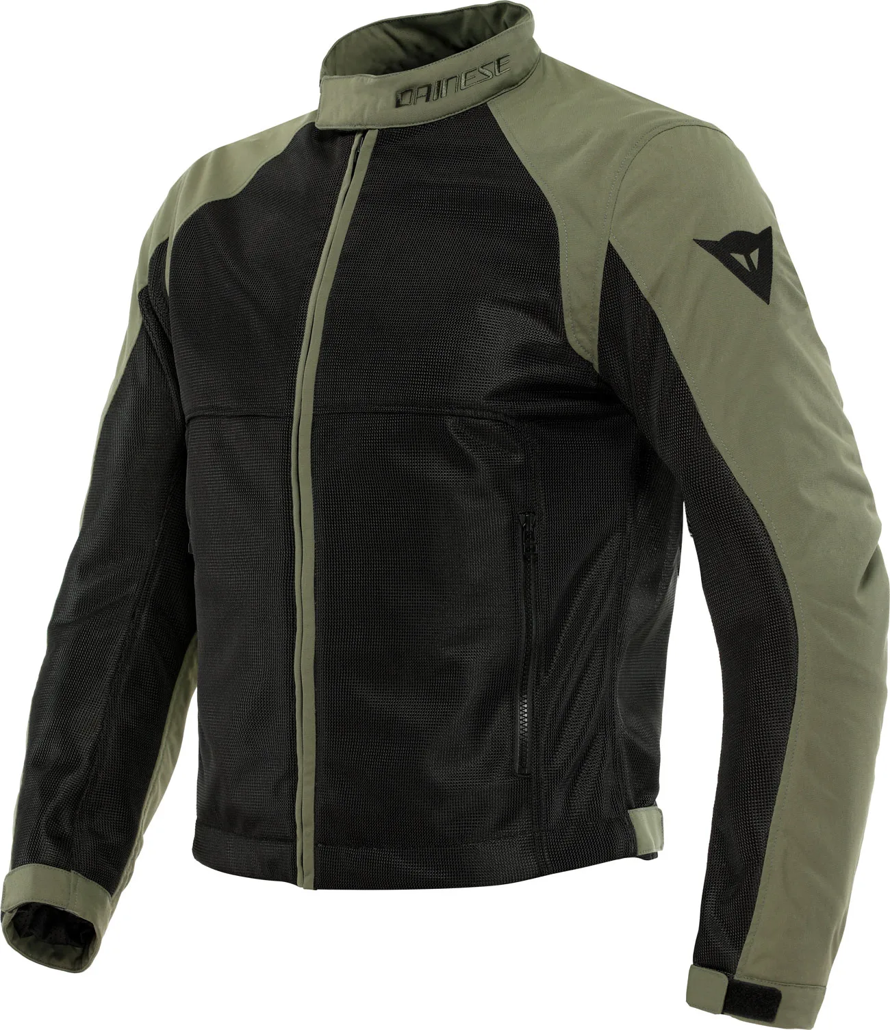 Dainese Sevilla Air, Textiljacke - Schwarz/Dunkelgrün - 62