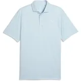 Puma CLOUDSPUN Mono Check Golfpolo weiß XL