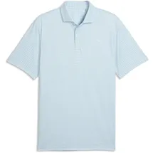 Puma CLOUDSPUN Mono Check Golfpolo weiß XL
