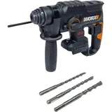 Worx WX381.9 Akku-Bohrhammer ohne Akku + Tiefenanschlag