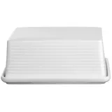 Asa Selection ASA Butterdose KITCHEN'ART, Weiß, 15.3x7x11.60 cm, Küchenzubehör, Vorratsbehälter, Butterdosen