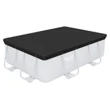 BESTWAY Flowclear Pool-Abdeckplane grau 2,69 m x 1,79 m