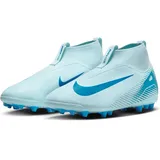 Nike Jr. Mercurial Superfly 10 Academy AG High-Top-Fußballschuh (jüngere/ältere Kinder - Glacier Blue/Blue orbit 38.5