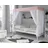 TICAA Betthimmel Lino (Set, 4-tlg), passend zum Himmelbett »Lino« rosa