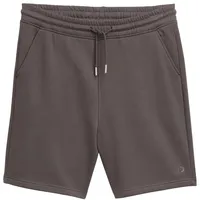 Tom Tailor DENIM Herren Relaxed Fit Jogger Sweat-Shorts, grau,