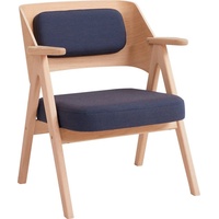 Hammel Furniture Loungesessel HAMMEL FURNITURE "Findahl by Hammel MeTube" Sessel braun (eiche weißpigmentiert lack (30)) Loungesessel Eiche, gepolstertes Sitz- und Rückenkissen, verschiedene Farbvarianten