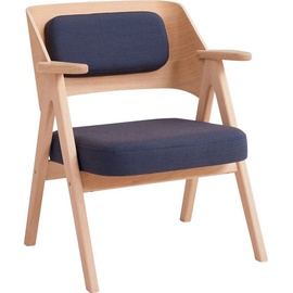 Hammel Furniture Loungesessel HAMMEL FURNITURE "Findahl by Hammel MeTube" Sessel braun (eiche weißpigmentiert lack (30)) Loungesessel Eiche, gepolstertes Sitz- und Rückenkissen, verschiedene Farbvarianten