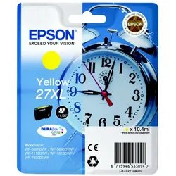 Original Epson C13T27144012 / 27XL Tintenpatrone gelb