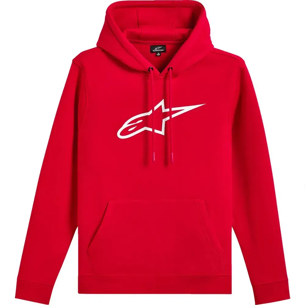 Alpinestars Ageless V3 Kapuzenpullover - Red / White - L