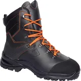 Solidur Forstsicherheitsstiefel KAILASH Gr.44 schwarz/orange GlattlederS3 HRO CI HI SRC