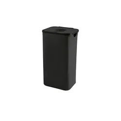EasyMaxx Pfandflaschen-Sammelbehälter   , schwarz , Polyester,Kunststoff,Pappe , Maße (cm): B: 40 H: 72 T: 32.5