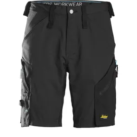 Snickers LiteWork, 37.5 Arbeitsshorts 52 khaki-schwarz
