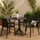 vortivo Gartenstuhl 8er Set 200 x 200 x 200 cm schwarz