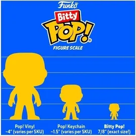 Funko Star Wars Bitty POP! Vinyl Figuren 4er-Pack Han 2,5 cm