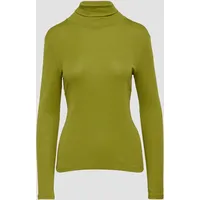 S.Oliver Rollkragenshirt, in Ripp-Optik s.Oliver green