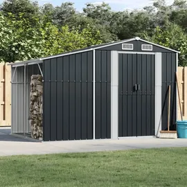 vidaXL Gerätehaus 2,77 x 1,93 m Anthrazit