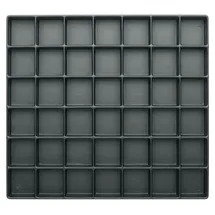 WARMBIER Tiefzieh-Tray 20 mm, ESD, Fächer 42 Stück, 34 x 36 mm