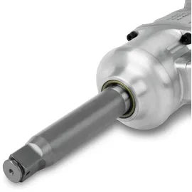 Eberth Druckluft Schlagschrauber mit 1 Zoll Aufnahme 1/2 Zoll Druckluftanschluss, 1620 Nm, lange Spindel, Hochleistungs-doppelschlagwerk,