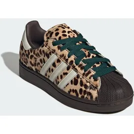 adidas Superstar II Damen Braun/Gold 39 1/3