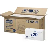 Tork Papierhandtücher 150299 Xpress H2 Universal Interfold-Falzung 2-lagig 4.740 Tücher