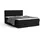 dein schlaf 24 BOXBETT LON IV 160/200 in Cord Schwarz H4 - Schwarz