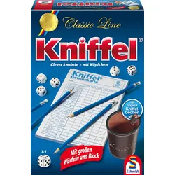 Schmidt Spiele Classic Line 49203 - Kniffel mit großen Würfeln & Block (Neu differenzbesteuert)