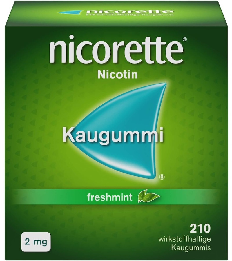 Nicorette 2 mg freshmint Kaugummi Kaugummi & Lutschtabletten