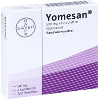 Bayer Vital GmbH GB Pharma YOMESAN 500 mg Kautabletten
