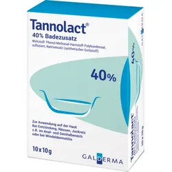 TANNOLACT Badezusatz 10X10 g