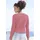 VIVANCE Strickjacke mit Haken-Verschluss Rosa 40/42